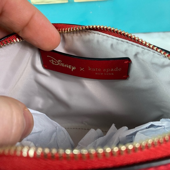 NWT Kate Spade Novelty Disney 101  Dalmatians Cruella de Vil Cosmetic Case - Picture 5 of 6